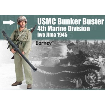 Usmc Bunker Buster 4Th Marine Div. (Bazookaman) Iwo Jima 1945